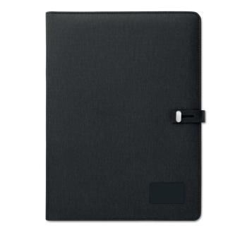 SMARTFOLDER A4 folder w/wireless charger5W Black