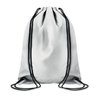 SHOOP REFLECTIVE Reflective drawstring bag Silver