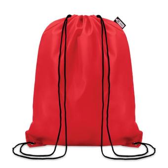 SHOOPPET 190T RPET drawstring bag Red
