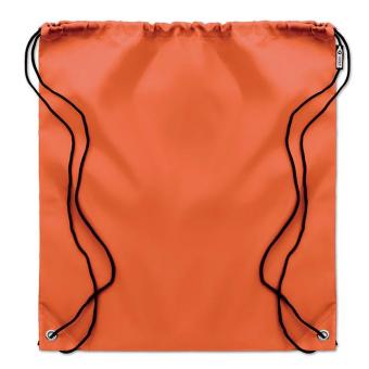 SHOOPPET 190T RPET drawstring bag Orange