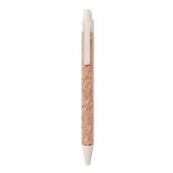MONTADO Cork/ Wheat Straw/ABS ball pen Fawn