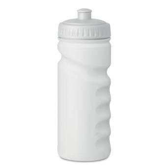 SPOT EIGHT Trinkflasche PE 500ml Weiß