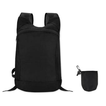 JOGGY Faltbarer Sport-Rucksack Schwarz