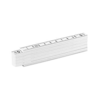 METER Folding ruler 1m White