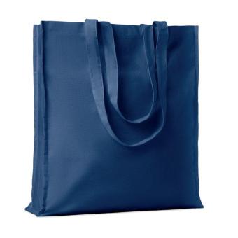 PORTOBELLO 140gr/m² cotton shopping bag Aztec blue