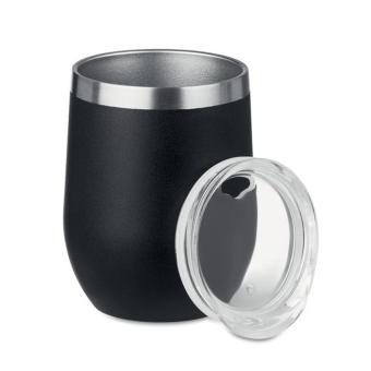 CHIN CHIN Double wall mug 300ml Black