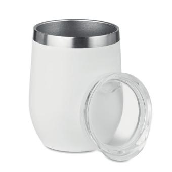 CHIN CHIN Double wall mug 300ml White