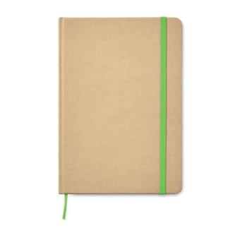 EVERWRITE A5 recycled notebook 80 lined Lime