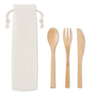 SETBOO Besteck-Set Bambus Beige