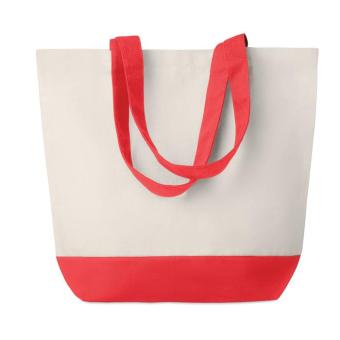 KLEUREN BAG Canvas beach bag 280gr/m2 Red