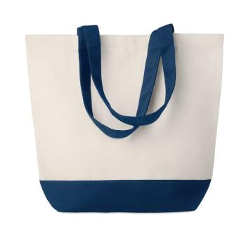 KLEUREN BAG Canvas beach bag 280gr/m2 Aztec blue