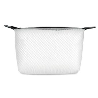 BALI BAG Mesh EVA toiletry bag Transparent white