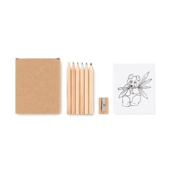 LITTLE VANGOGH Colouring set Fawn