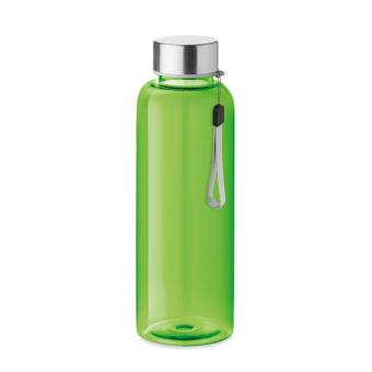 UTAH RPET RPET-Flasche 500ml Transparent limettengrün