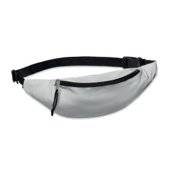 VISIWAIST High reflective waist bag Flat silver