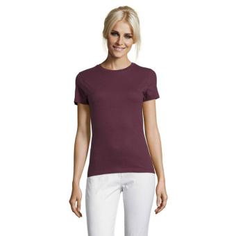 REGENT WOMEN T-SHIRT 150, burgundy Burgundy | L