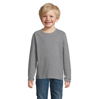 IMPERIAL LSL KIDS T-SHIRT, gray Gray | L