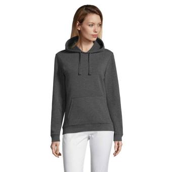 SPENCER WOMEN HOODED SWEAT, anthracite Anthracite | XS
