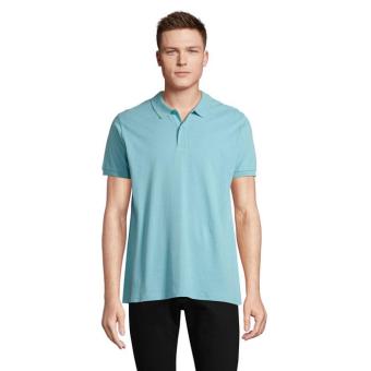 PLANET MEN Polo 170g, Poolblau Poolblau | L