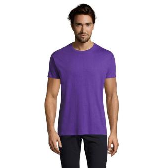 IMPERIAL MEN T-Shirt 190g, darkviolet Darkviolet | XS