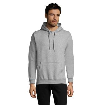 SNAKE Hood Sweater, Grey melange Grey melange | XS