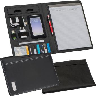 DIN A4 conference folder Black