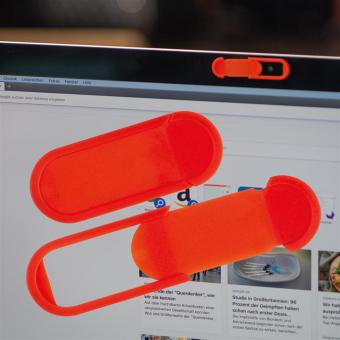 Abdeckung für die Webcam Computer/Laptop Rot