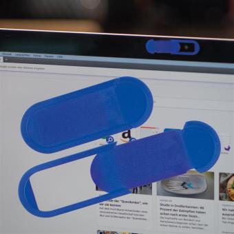 Abdeckung für die Webcam Computer/Laptop Blau