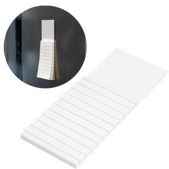 Kühlschrank-Magnet mit Notizzetteln Weiß