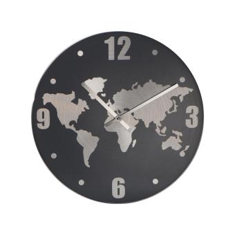 Aluminium wall clock Convoy grey