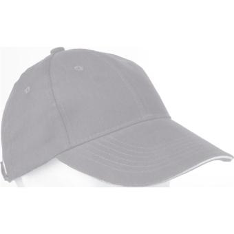 6-panel sandwich baseball cap Convoy grey