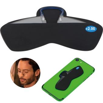 Sehhilfe in einer Tasche Schwarz