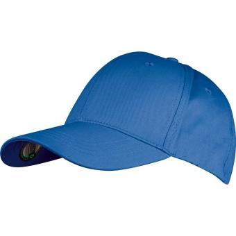 CrisMa baseball cap made from recycled cotton Aztec blue