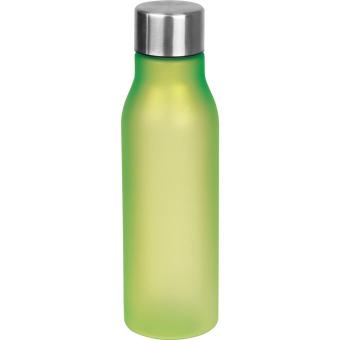 Plastic drinking bottle Apple green