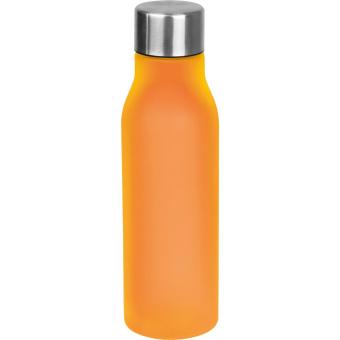 Plastic drinking bottle Orange