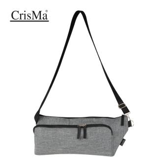 Umhängetasche aus Polyester Grau