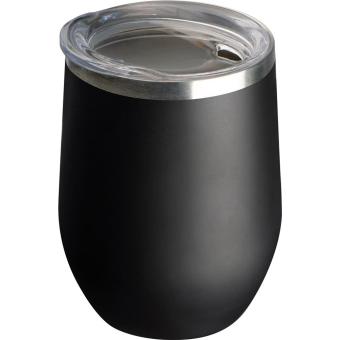 Double walled vacuum mug Black