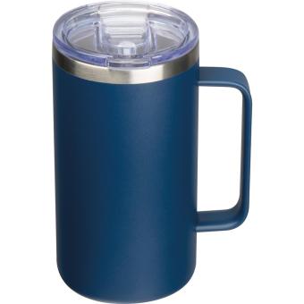 Vakuum Edelstahlbecher 650ml Dunkelblau
