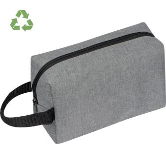 Toiletry bag made from RPET Convoy grey