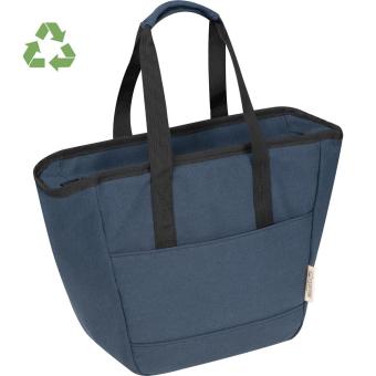 Kühltasche aus recycelter Baumwolle Dunkelblau