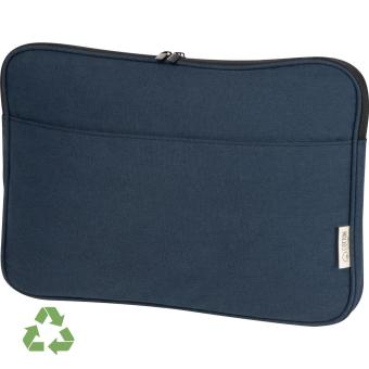 Laptoptasche aus recycelter Baumwolle Dunkelblau