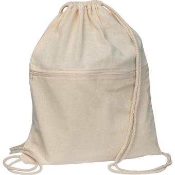 Cotton gymbag White