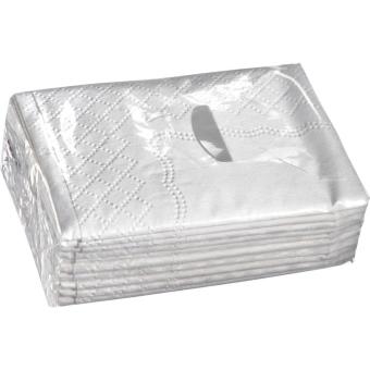 Taschentücher 10 Stück, 3 lagig Weiß