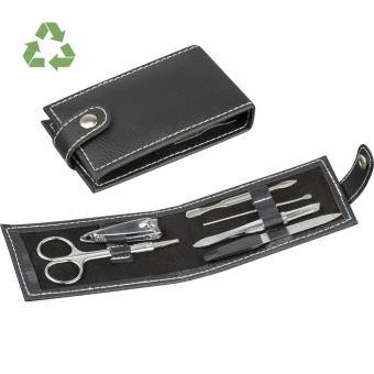 7-piece manicure set in a case Black