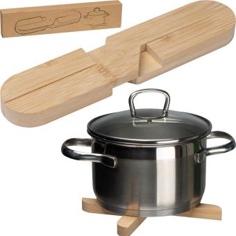 Klappbarer Untersetzer Beige