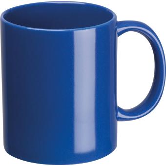 Kaffeetasse aus Keramik, 300ml Blau