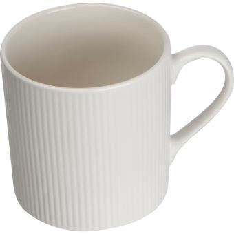 Tasse aus Keramik Weiß