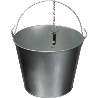 Zinc bucket with bottle opener Convoy grey