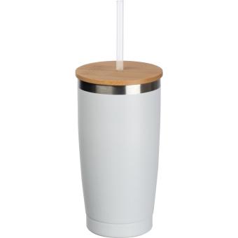 To go cup with straw White