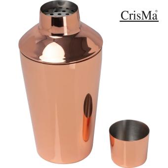 CrisMa cocktail shaker with copper, 500ml Copper